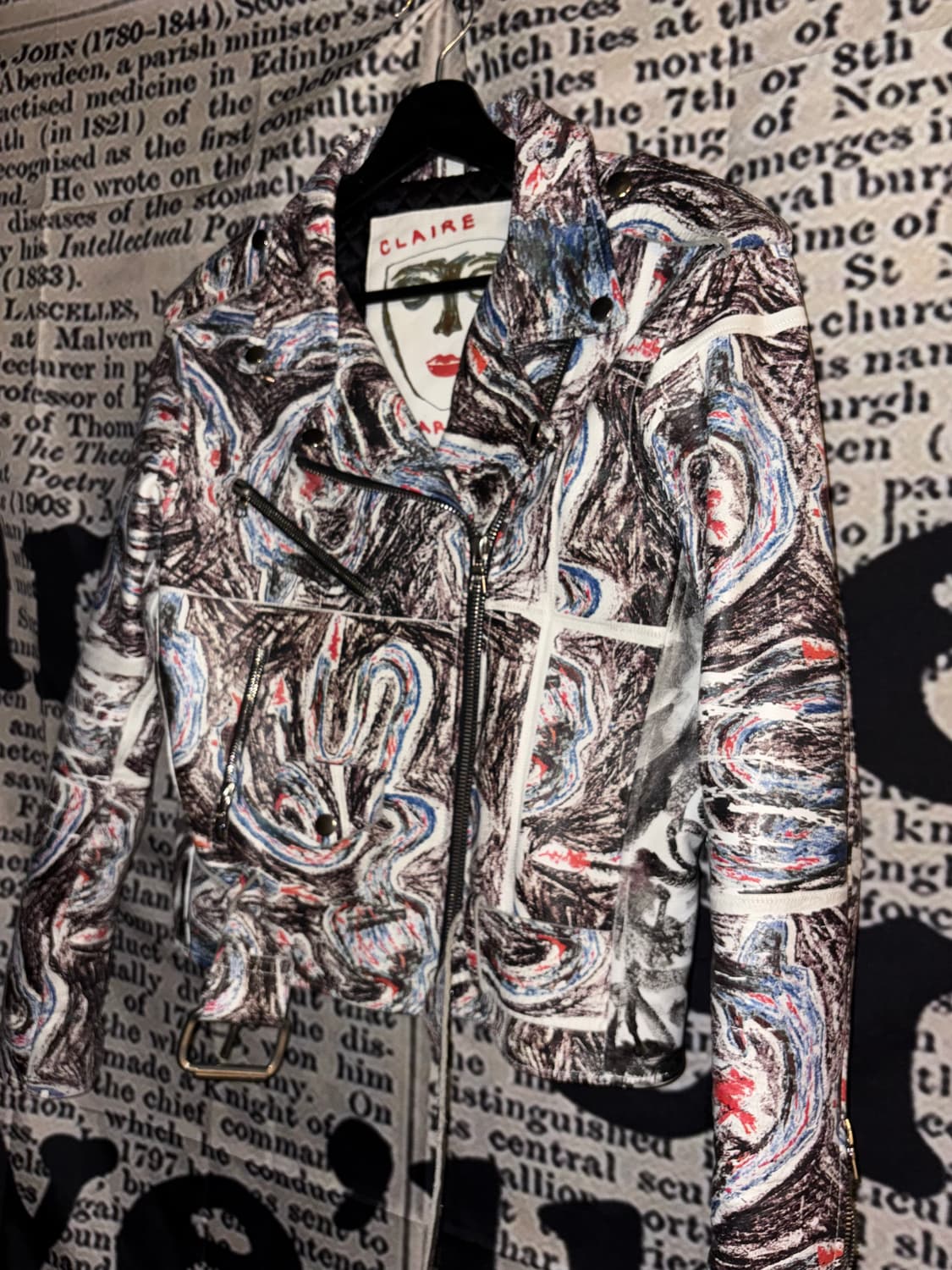 Claire Barrow hand painting jacket 상품이미지9
