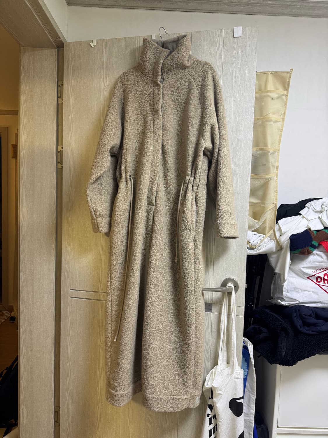 무브웜 스트링 바디 워머 베이지 그레이 S 상품이미지4