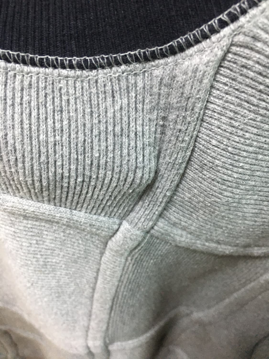 꼼데가르송 옴므 패치워크 코튼 크루넥 스웻 상품이미지4