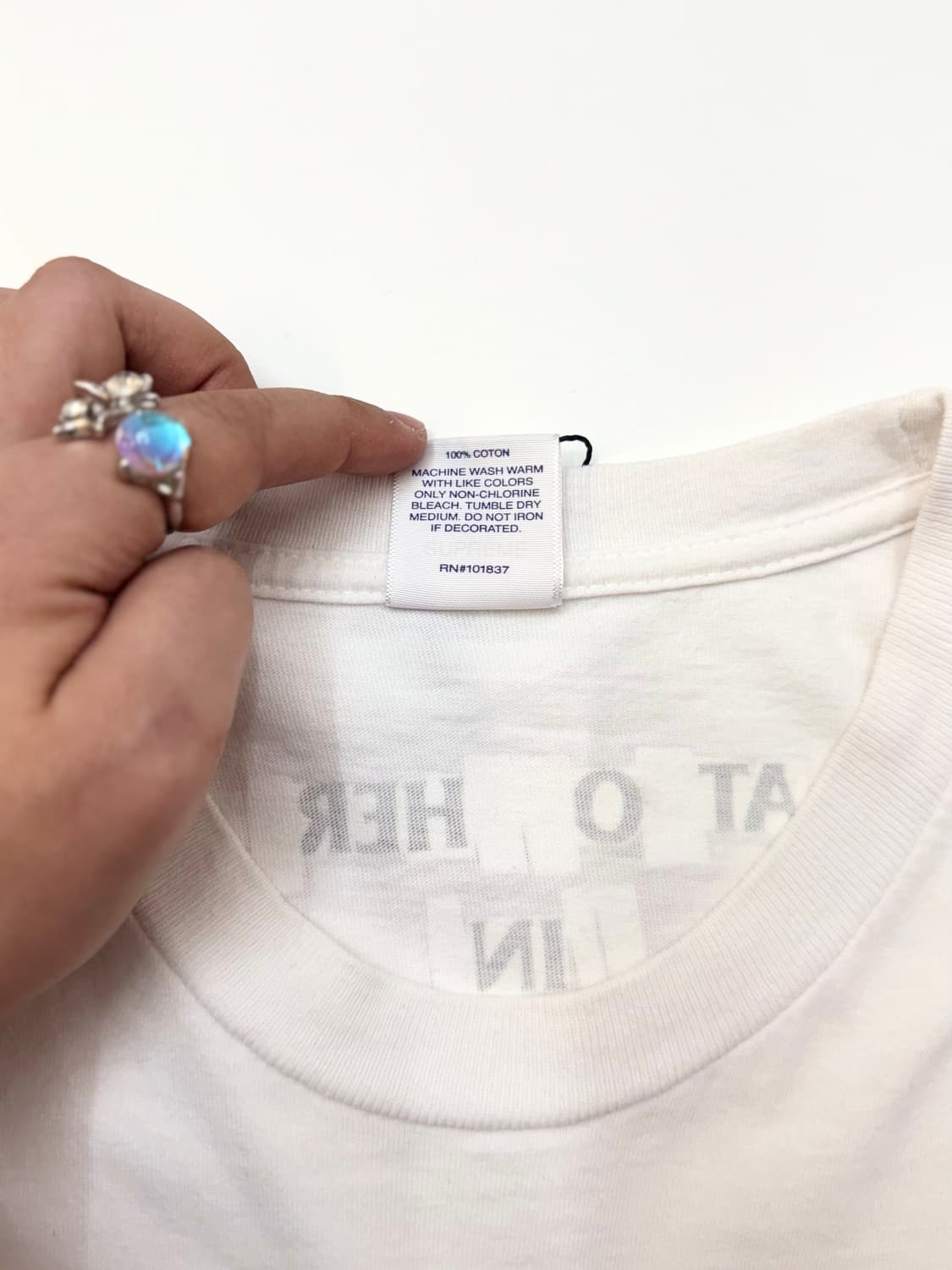 Supreme 슈프림 프리슈렁크 화이트 프린팅 티셔츠 상품이미지8