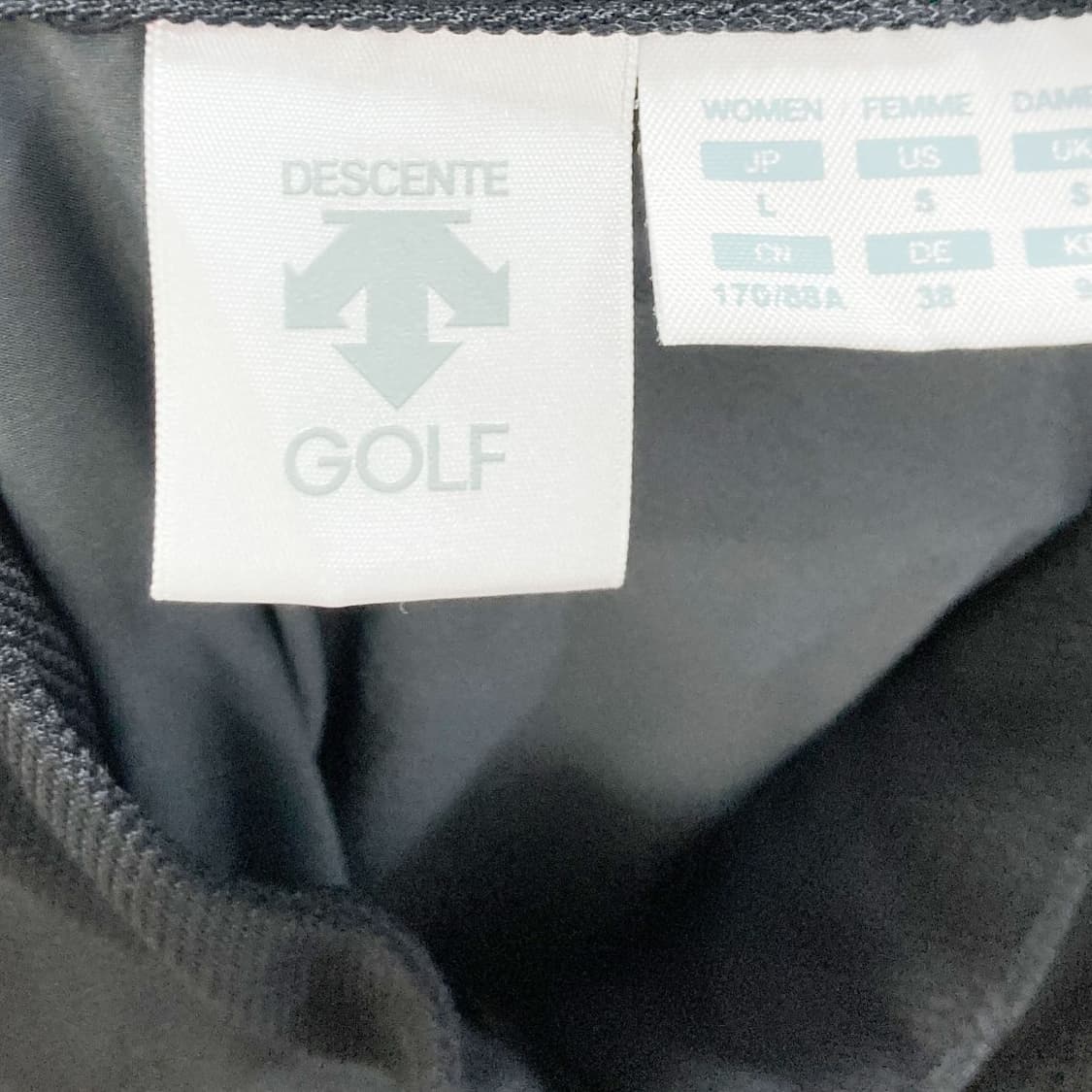 데상트 여성트레이닝집업 블랙 95  상품이미지4