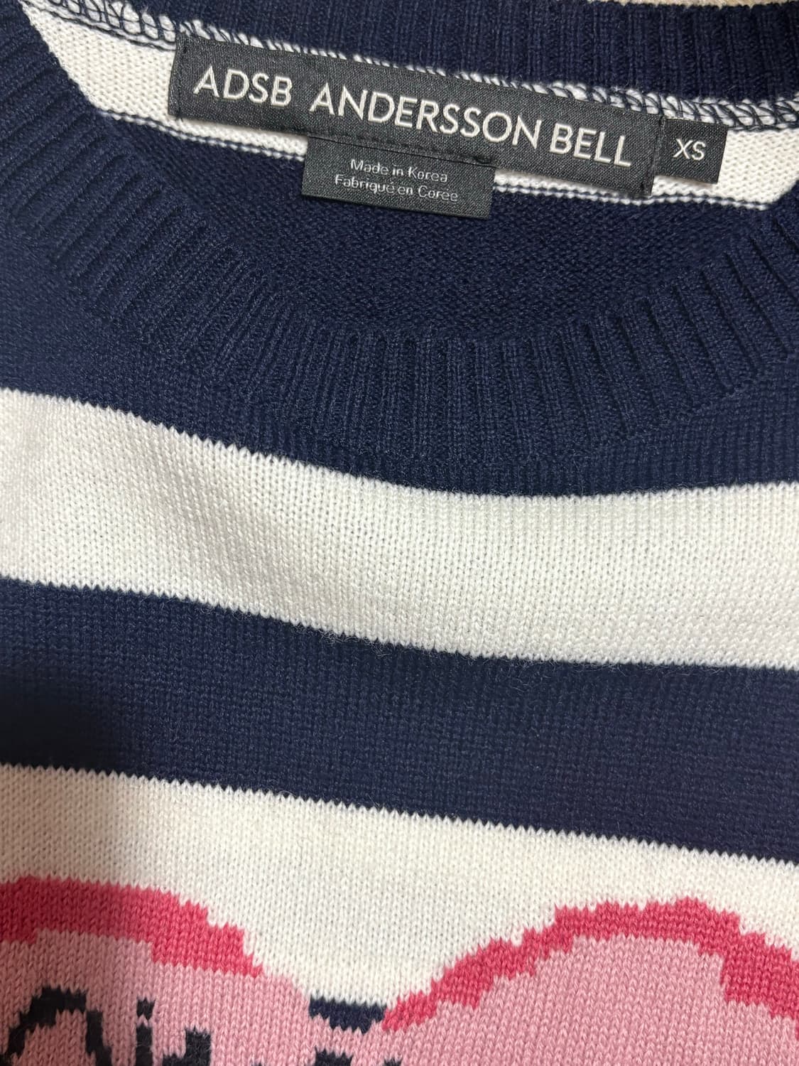 앤더슨벨 스트라이프 니트 상품이미지3