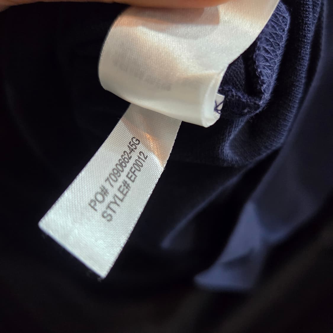 라코스테 네이비 카라 반팔 원피스 상품이미지6