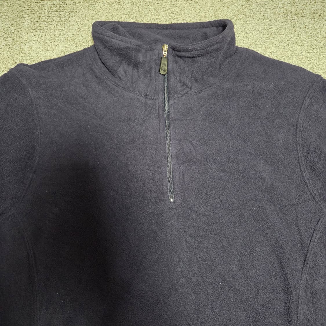 Jpn 빈티지 네이비 하프집업 후리스 L(100) 상품이미지2