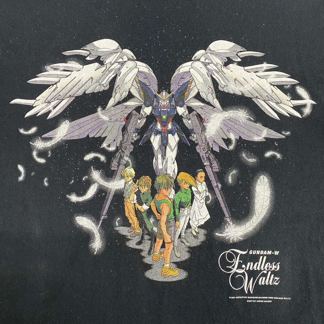 건담 W 부틀렉 애니메이션 티셔츠 상품이미지4
