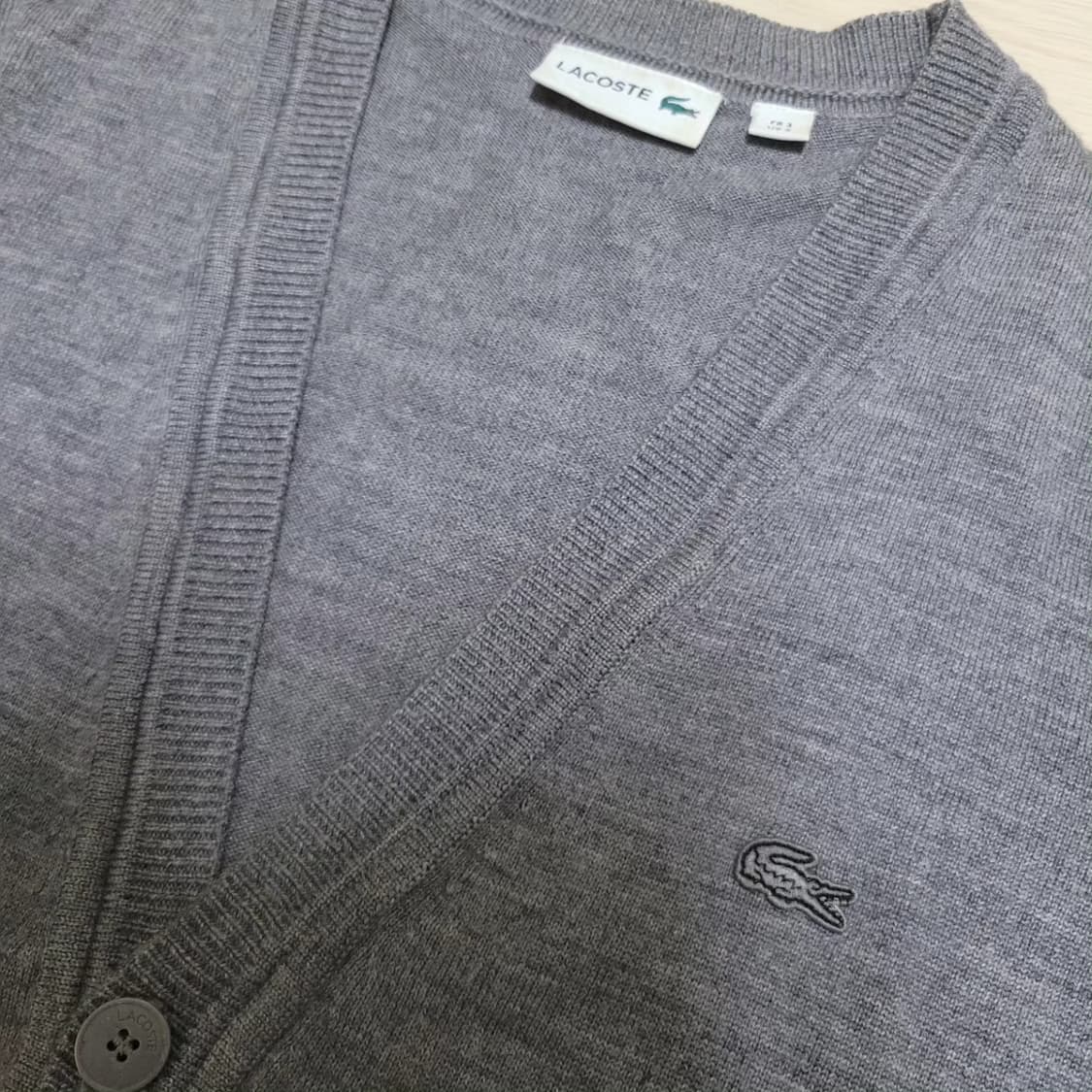 Lacoste Merino 라코스테 메리노울 가디건 상품이미지2