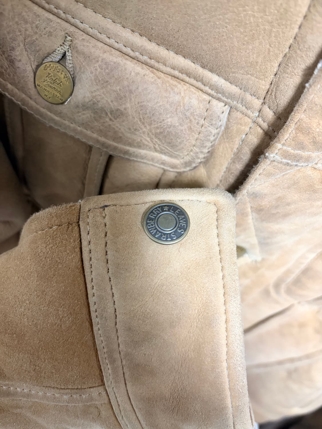 더블알엘 시어링 자켓 L 사이즈 상품이미지3