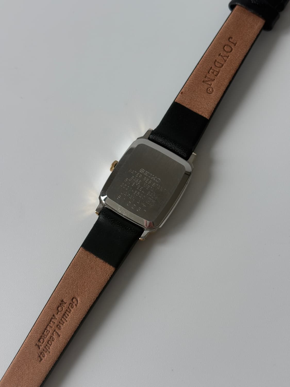 1980s Snow Dial Combi Tank Ladies Quartz 상품이미지5