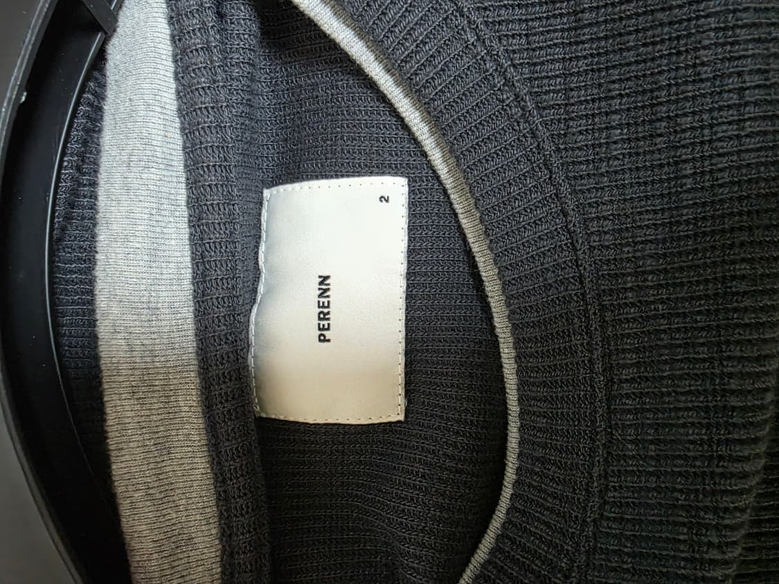 퍼렌 롱슬리브 차콜 2사이즈  상품이미지2