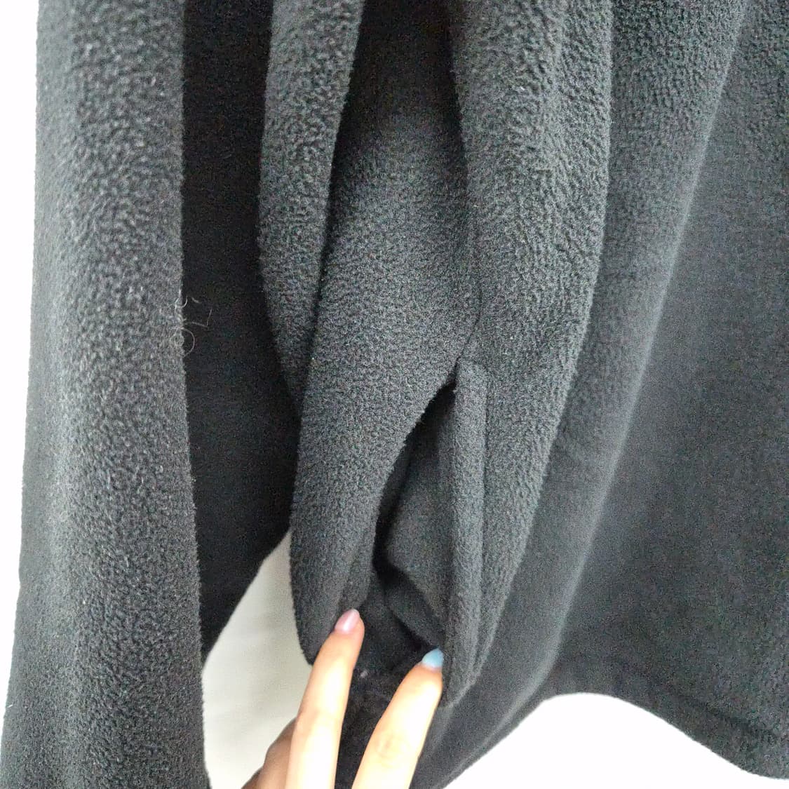 디스이즈네버댓 블랙 하프집업 플리스 남성 XL 상품이미지3