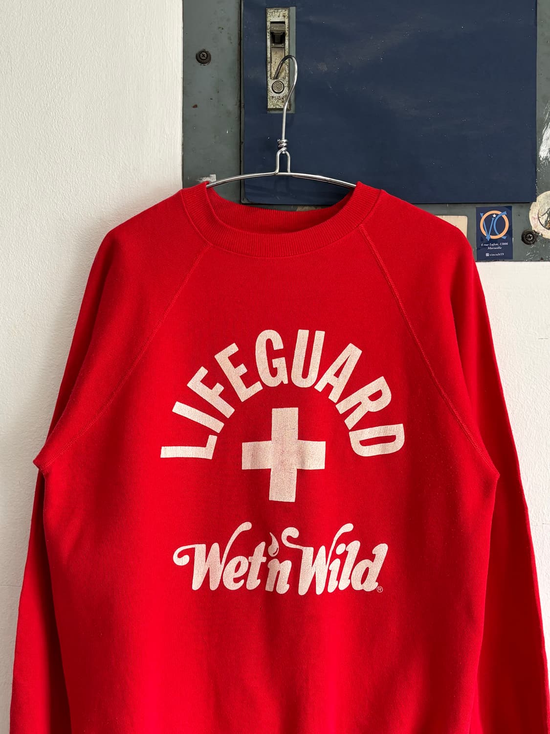 80s Wet’n Wild Lifeguard Sweatshirt 상품이미지1