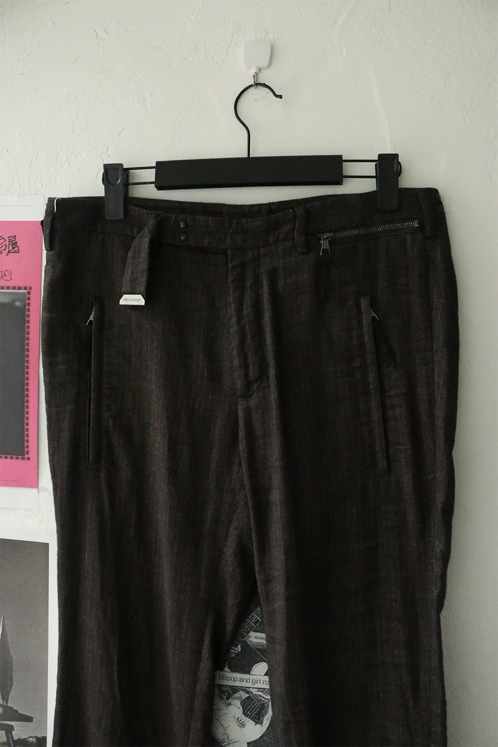 2000s 닐 바렛 스트라이프 팬츠 상품이미지7