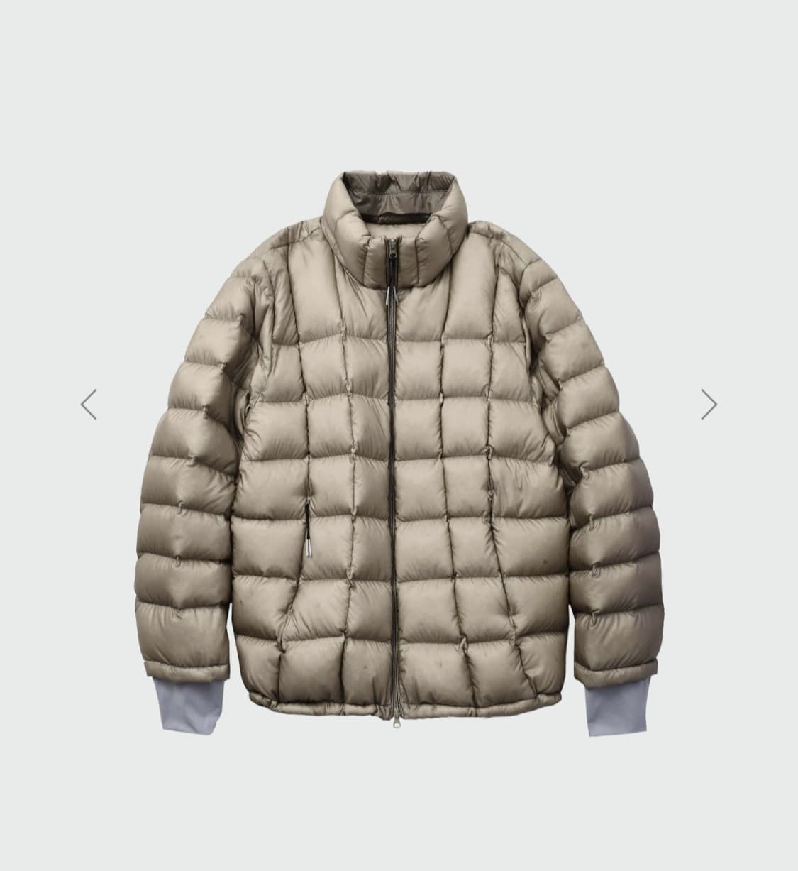 999휴머니티 모듈러 구스 다운 푸퍼 카키 (2) 상품이미지1