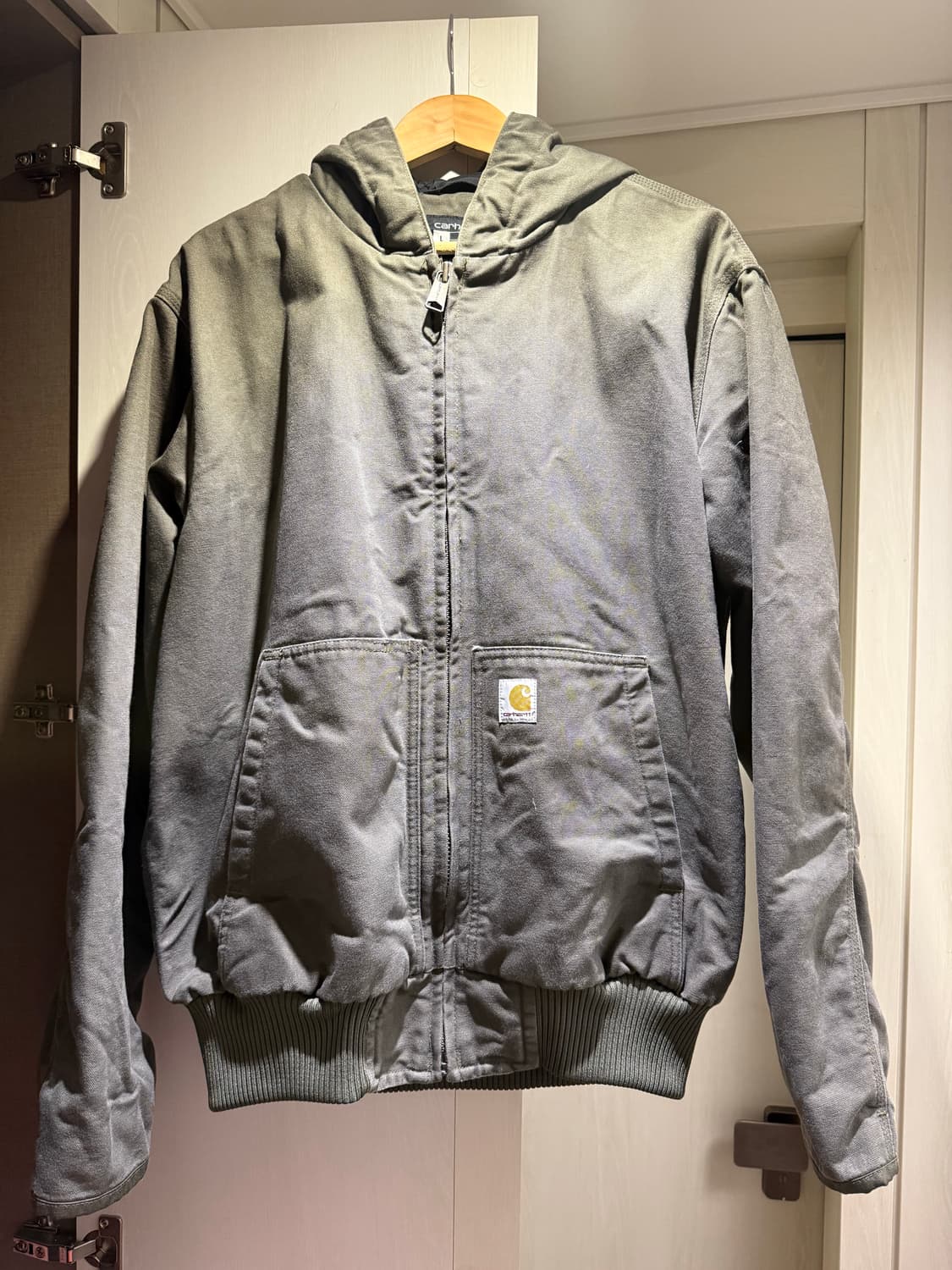 [L/모스] 칼하트 워시드 덕액티브 J130 상품이미지2