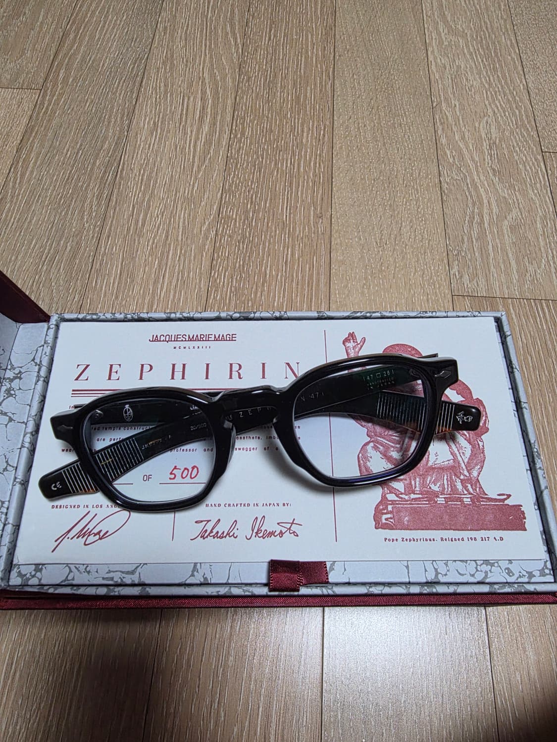 자크마리마지 제피린47 느와르 블랙 상품이미지1