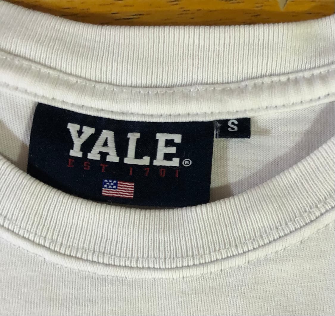 YALE 예일 반팔티 S 화이트 상품이미지2
