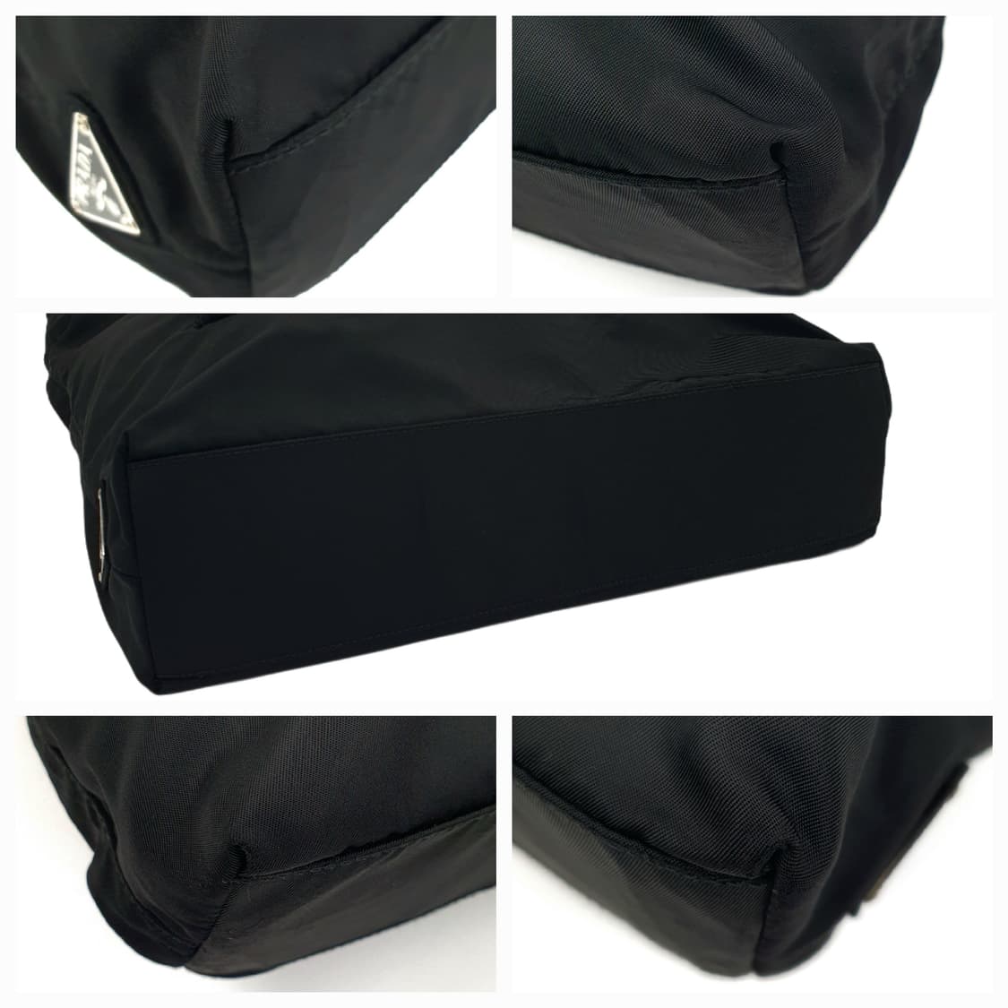 프라다 삼각로고 리나일론 투포켓 숄더백 쇼퍼백 상품이미지8