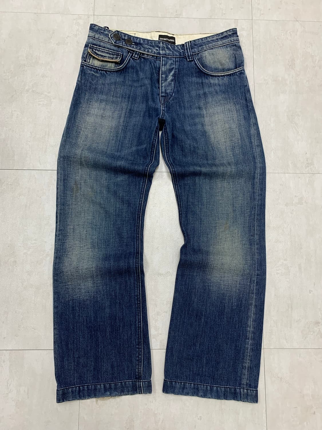 아르마니 익스체인디 데님 워싱 팬츠 #663 상품이미지1