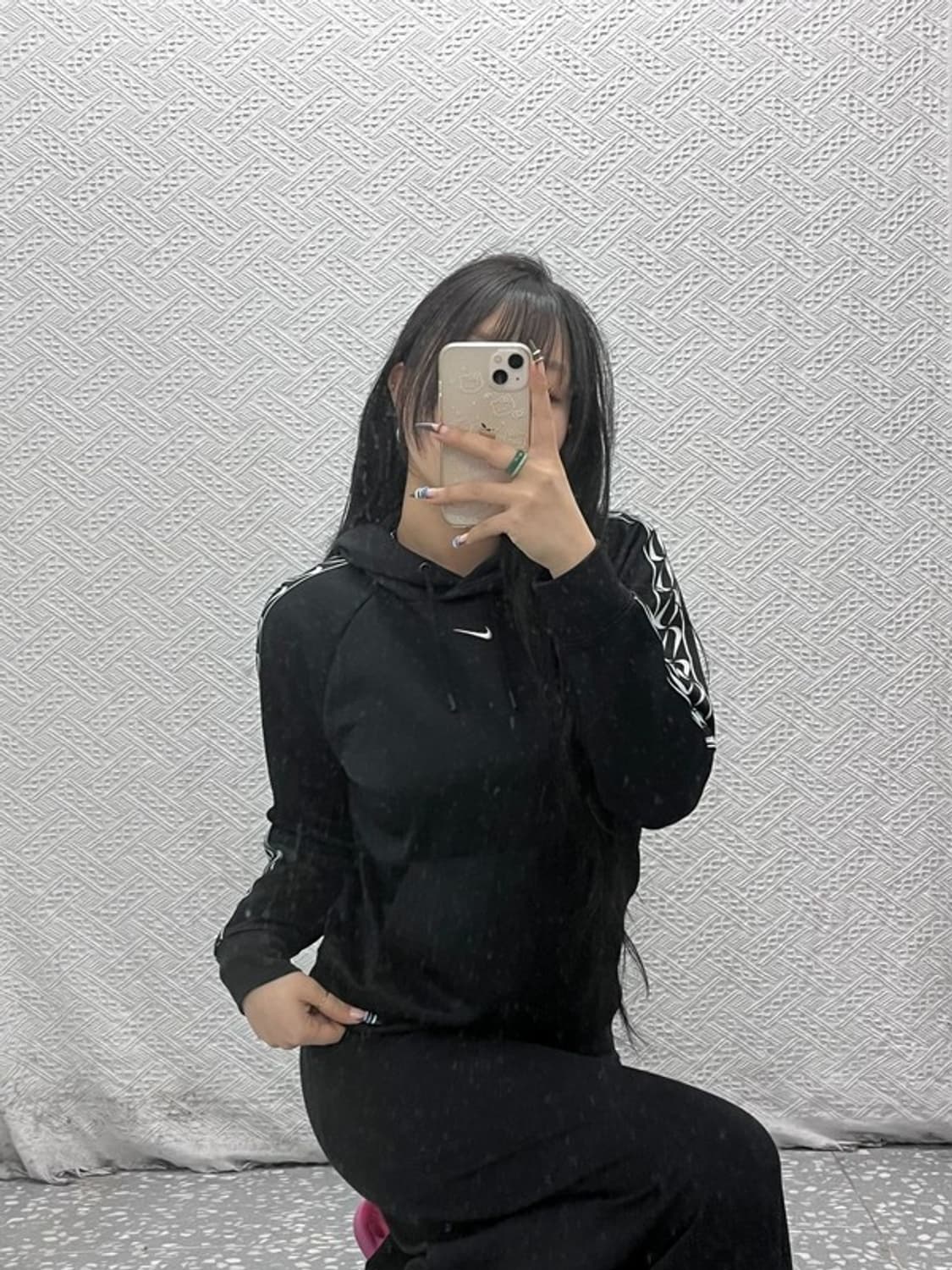 나이키 스트릿힙합 사이드스우시 후드티 XS C07887 상품이미지2