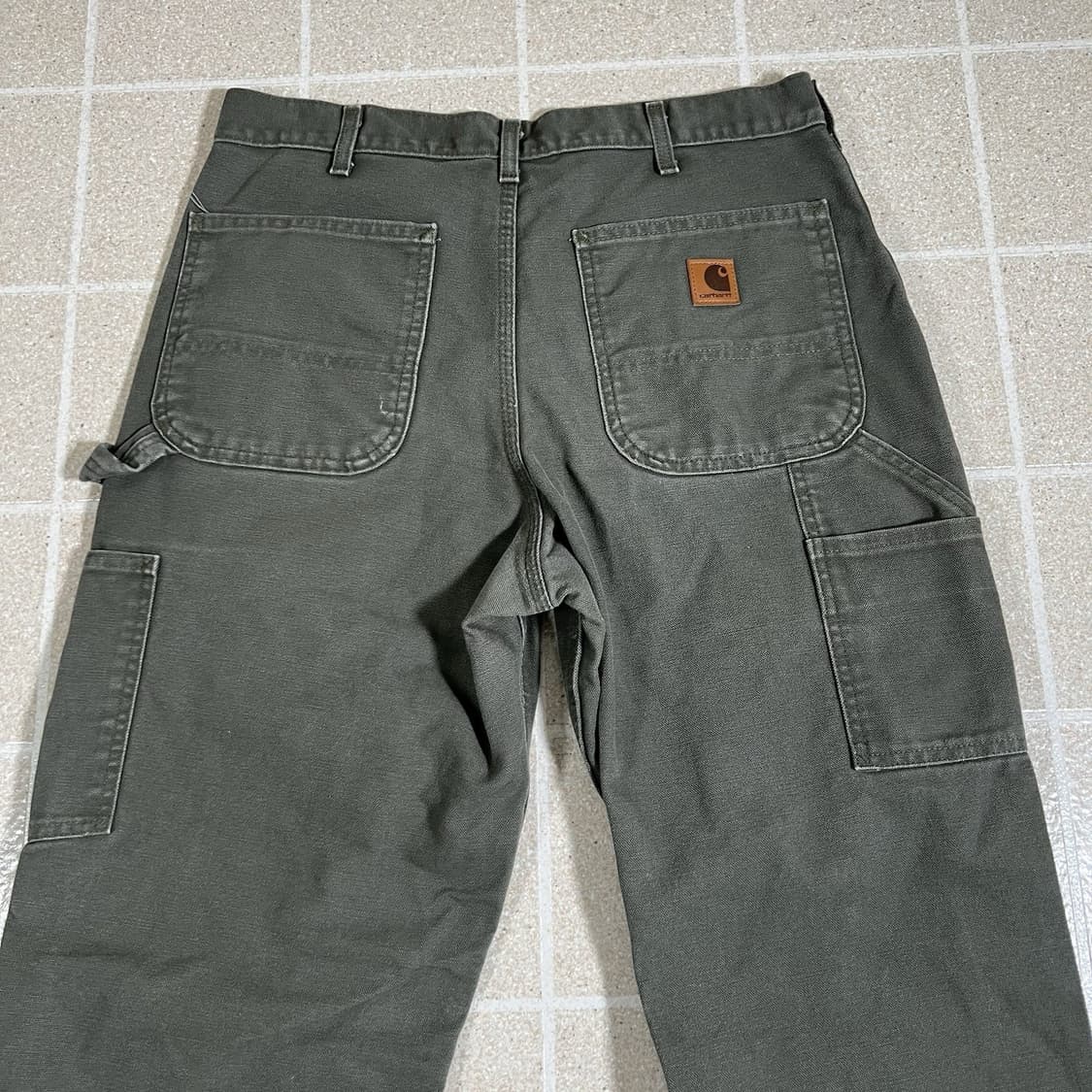 칼하트 B11 MOS 워크팬츠 올리브 그린 상품이미지4