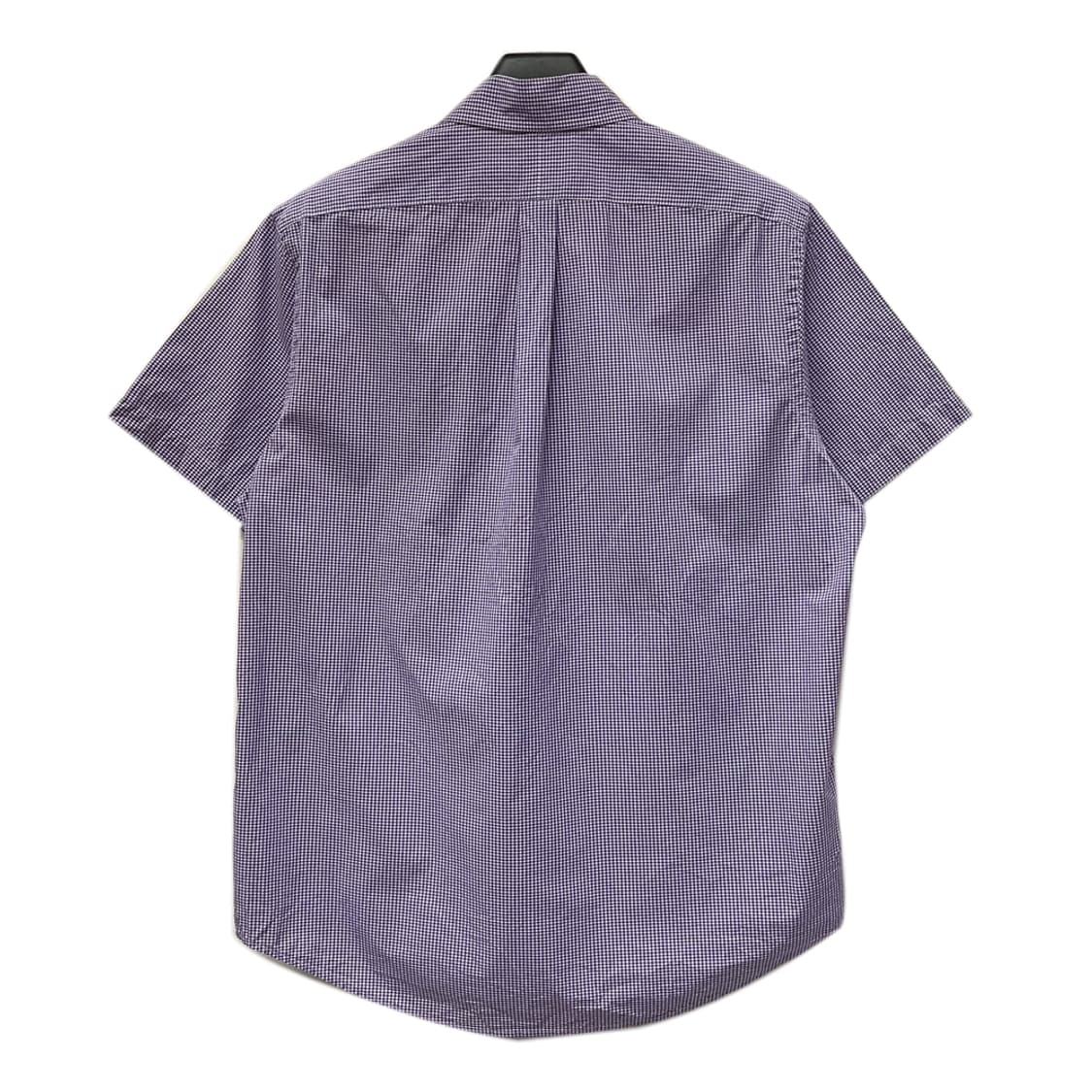 폴로 랄프로렌 클래식핏 퍼플 깅엄체크 반팔 셔츠 L 상품이미지2