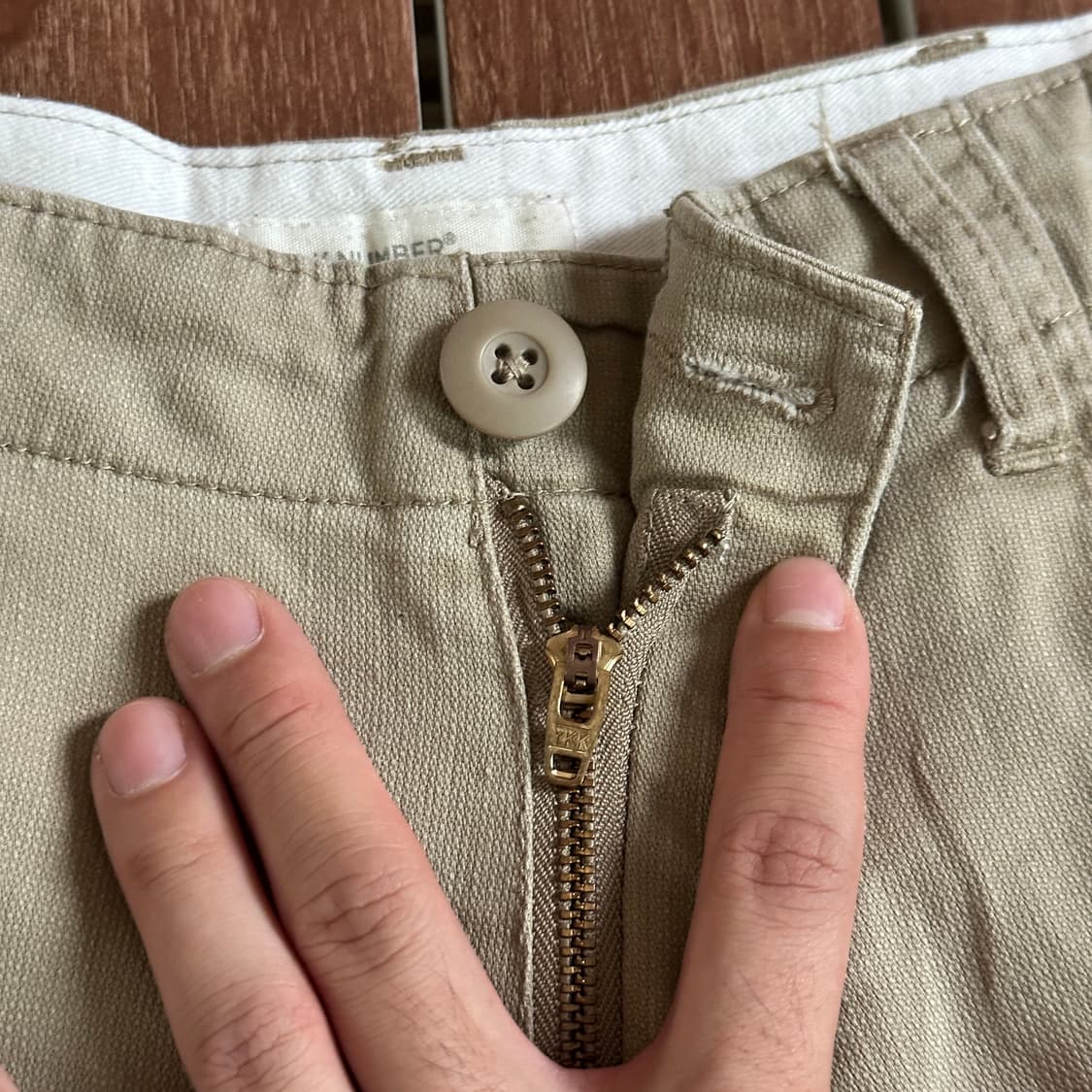 Back number cotton cargo pants 상품이미지6