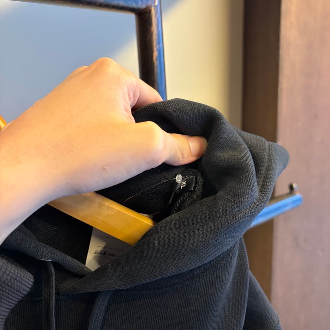 15590 - 아미 블랙 빅로고 후드티 상품이미지6