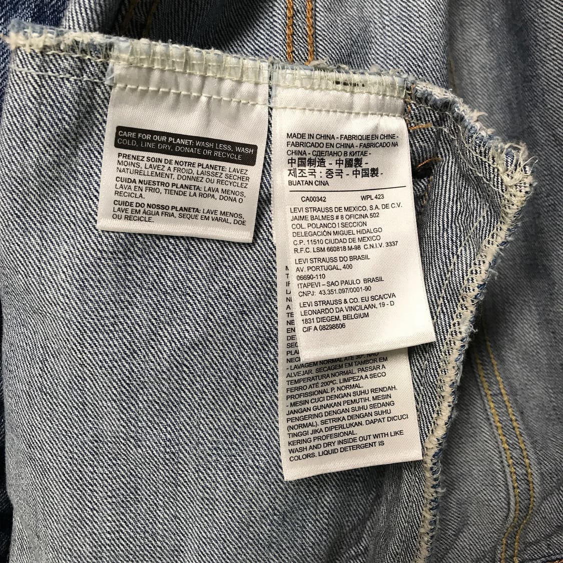 리바이스 데님 자켓 M 상품이미지6