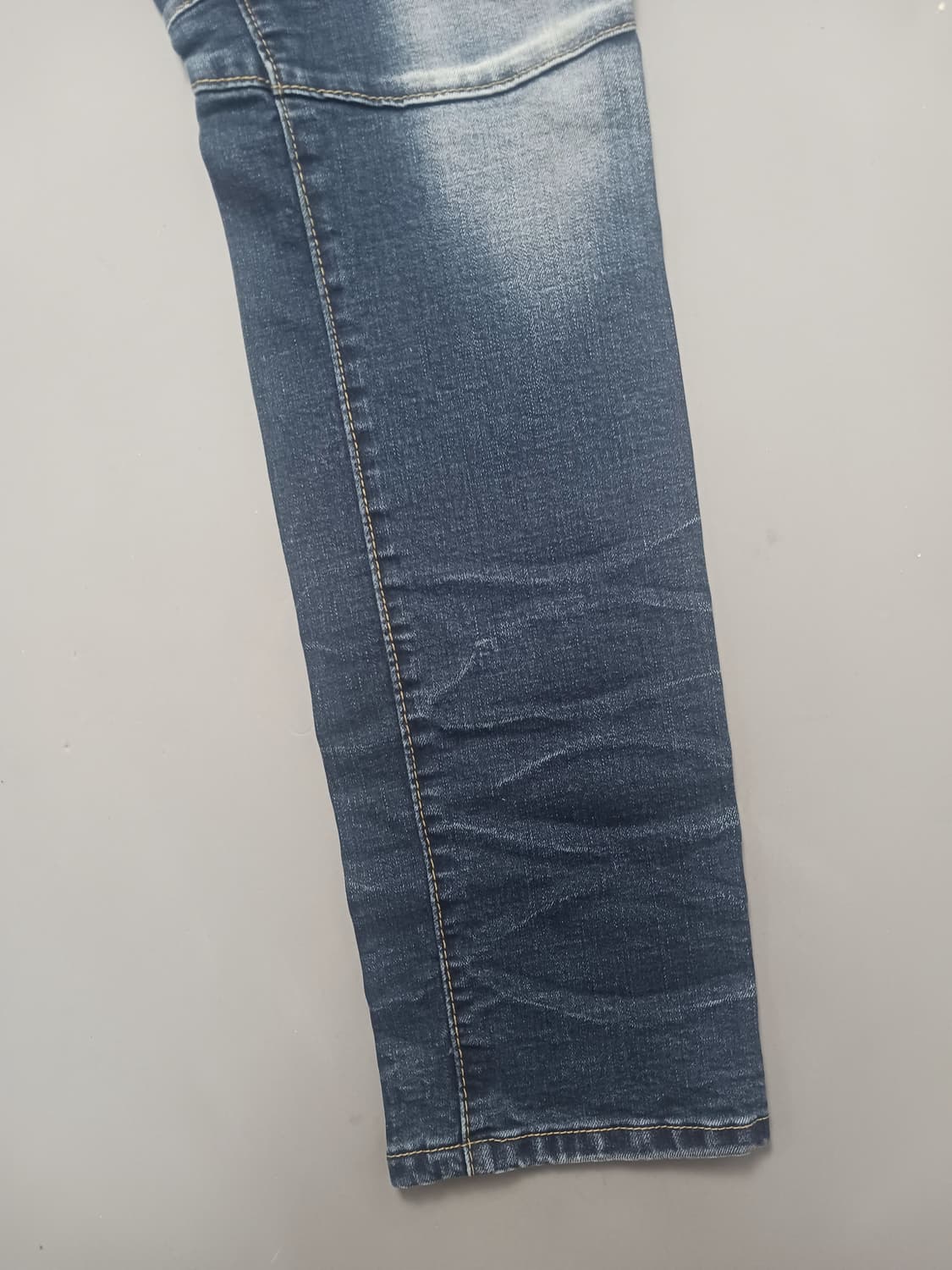 [30] 발망 디스 래더패치 바이커진 청바지 상품이미지5