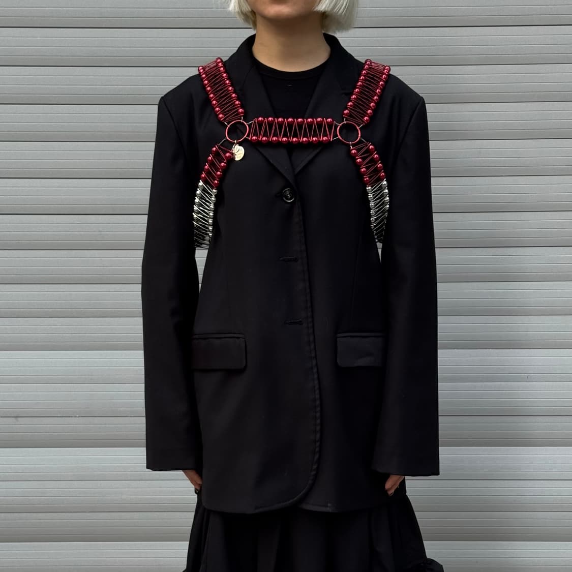 25SS Spear Safety Pin Vest 상품이미지7