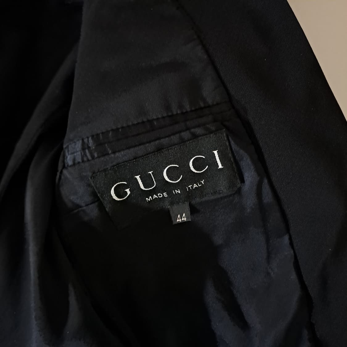 (택포) 구찌 빈티지 오픈 블레이저 블랙 44 B484 상품이미지8