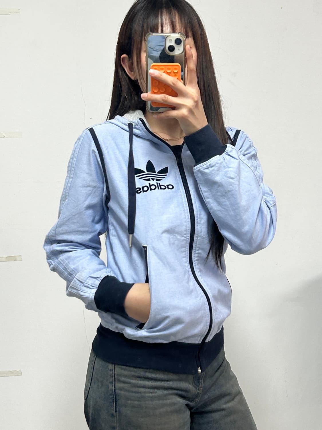 아디다스 일판 파이어버드 후드집업 상품이미지2