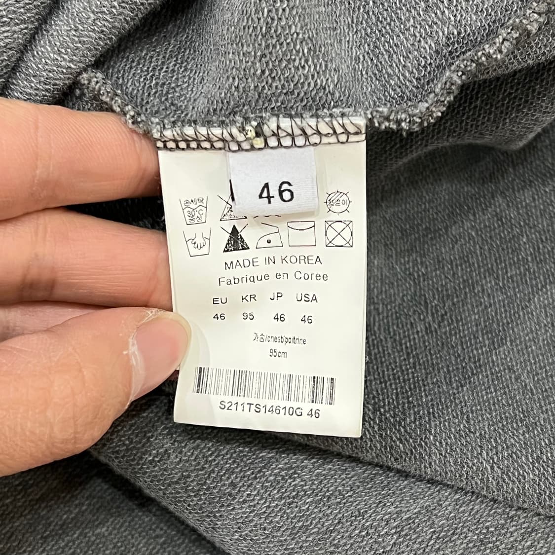  솔리드옴므 그래픽 롱슬리브 y15919 상품이미지8