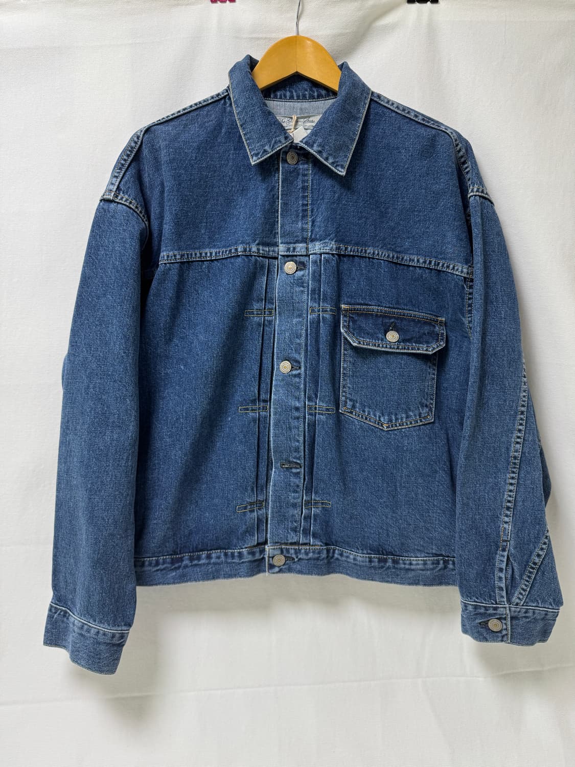 레미릴리프 1세대 데님 트럭커 자켓 50 상품이미지3