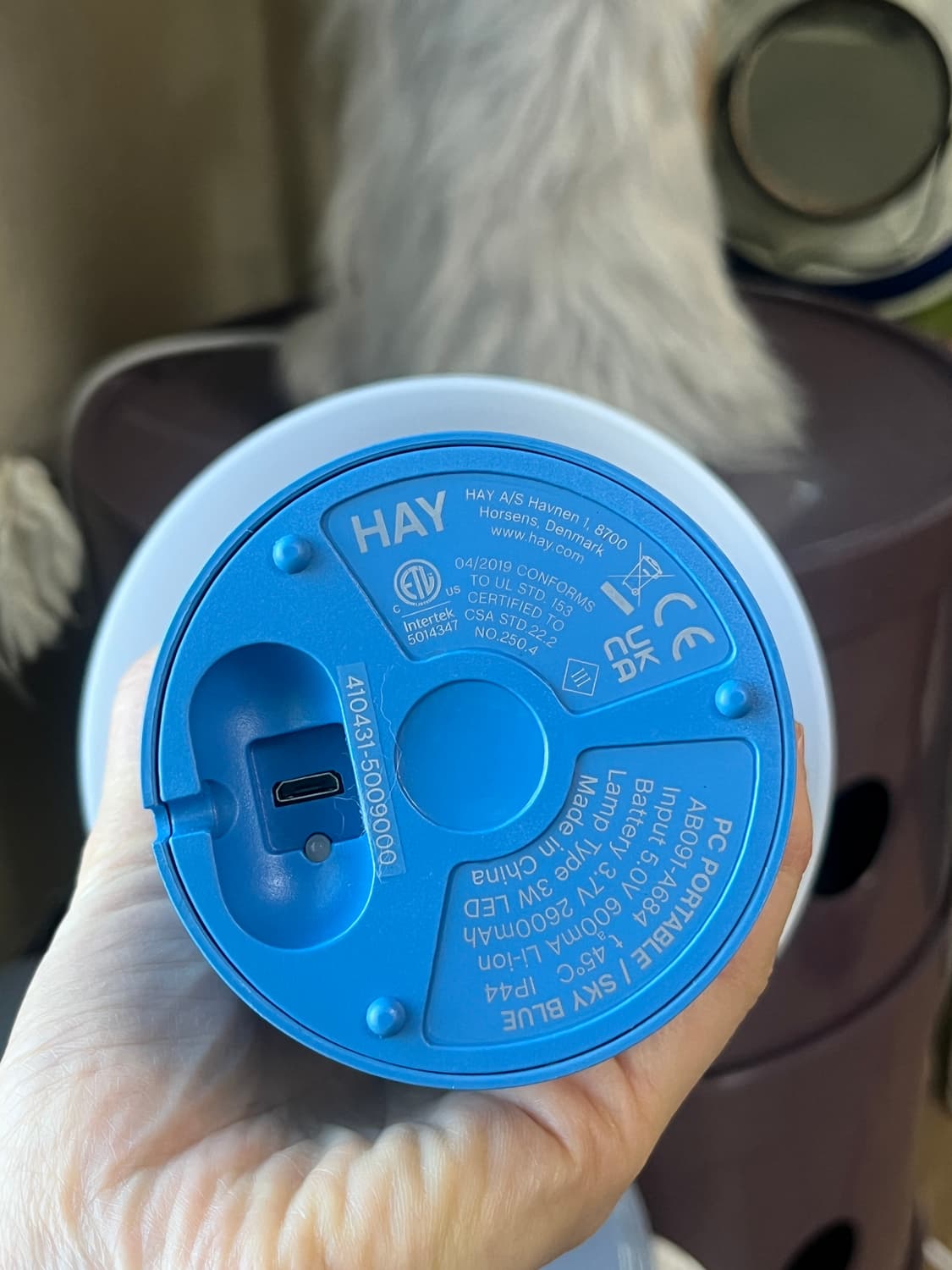 HAY 헤이 PC 포터블 무선 테이블 램프 상품이미지4