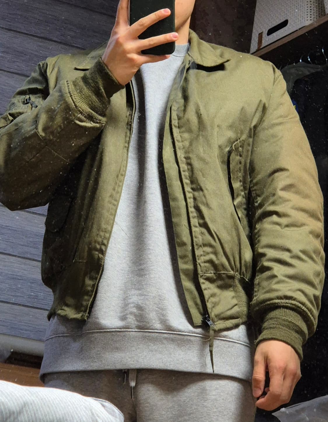 미군 오리지널 아라미드원단 cvc 탱커자켓 M/R 사이즈 상품이미지4