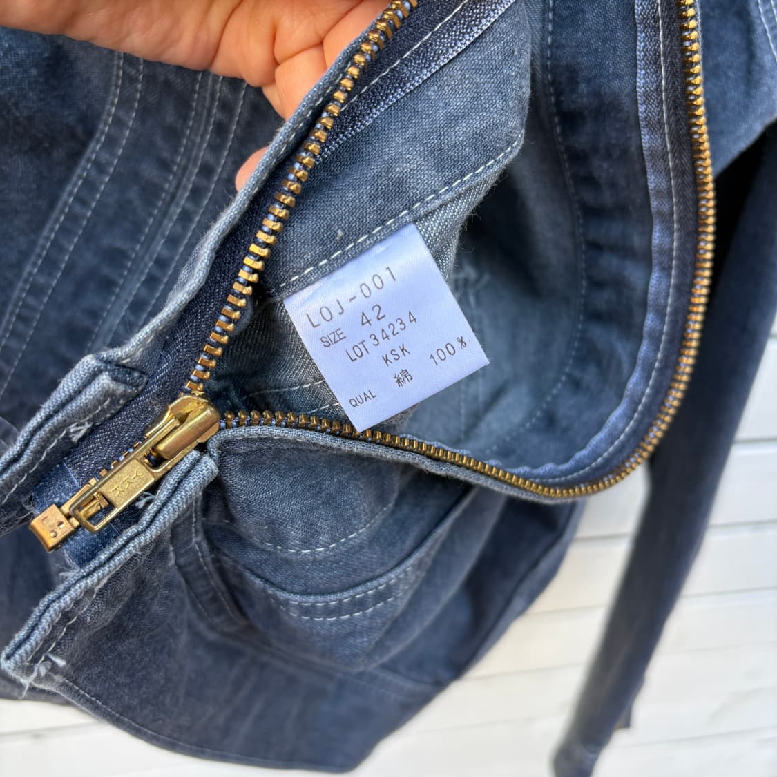 Bobson 밥슨 데님 워크자켓 상품이미지6