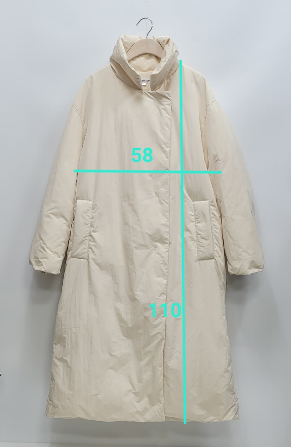 NICE CLAUP 22FW 나이스클랍 구스 다운 롱 패딩 / 여 85  상품이미지10