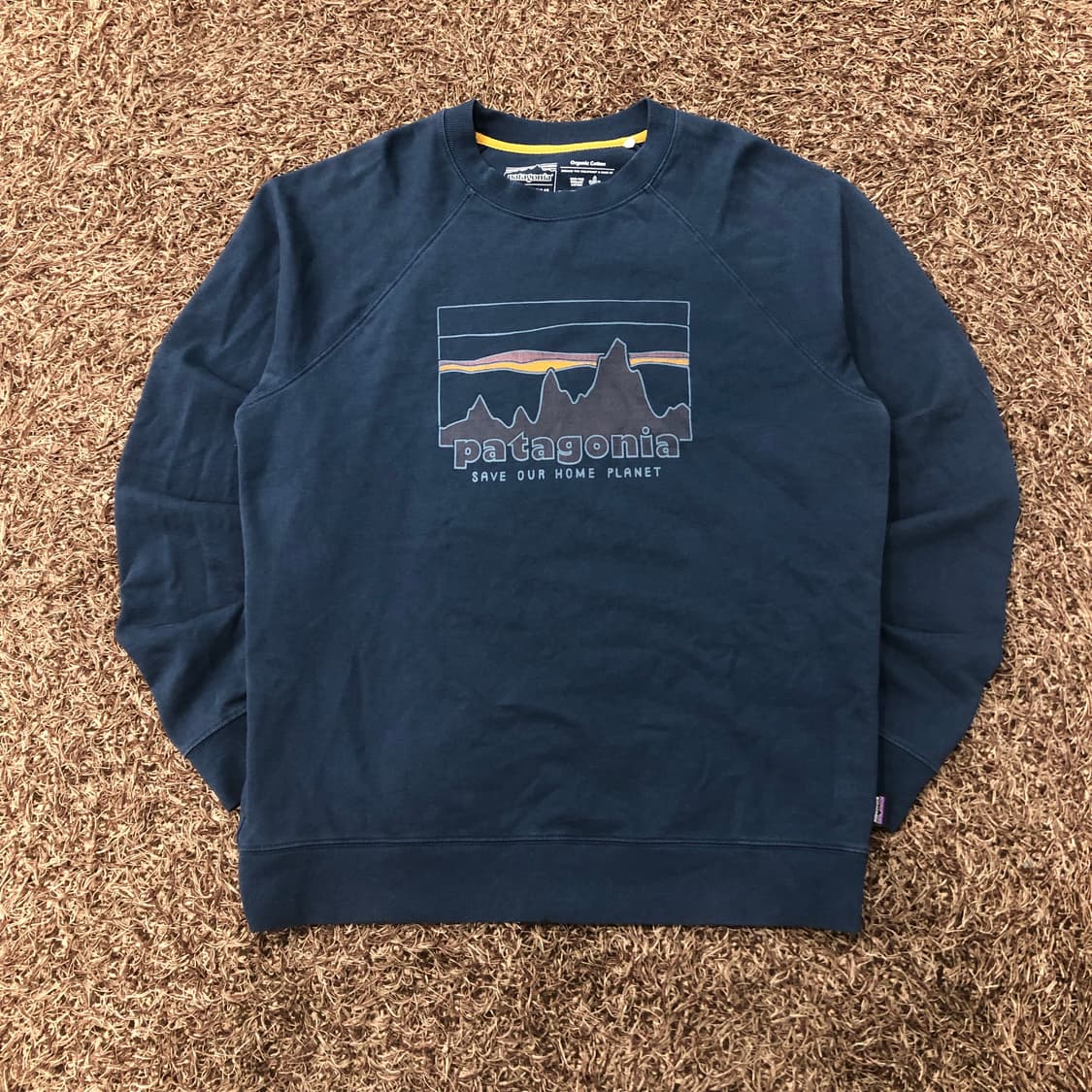 M 파타고니아 오가닉 코튼 맨투맨 상품이미지1