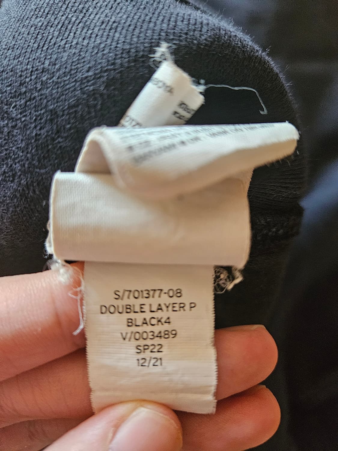 이지갭 퍼펙트 후드 블랙 XL 상품이미지5