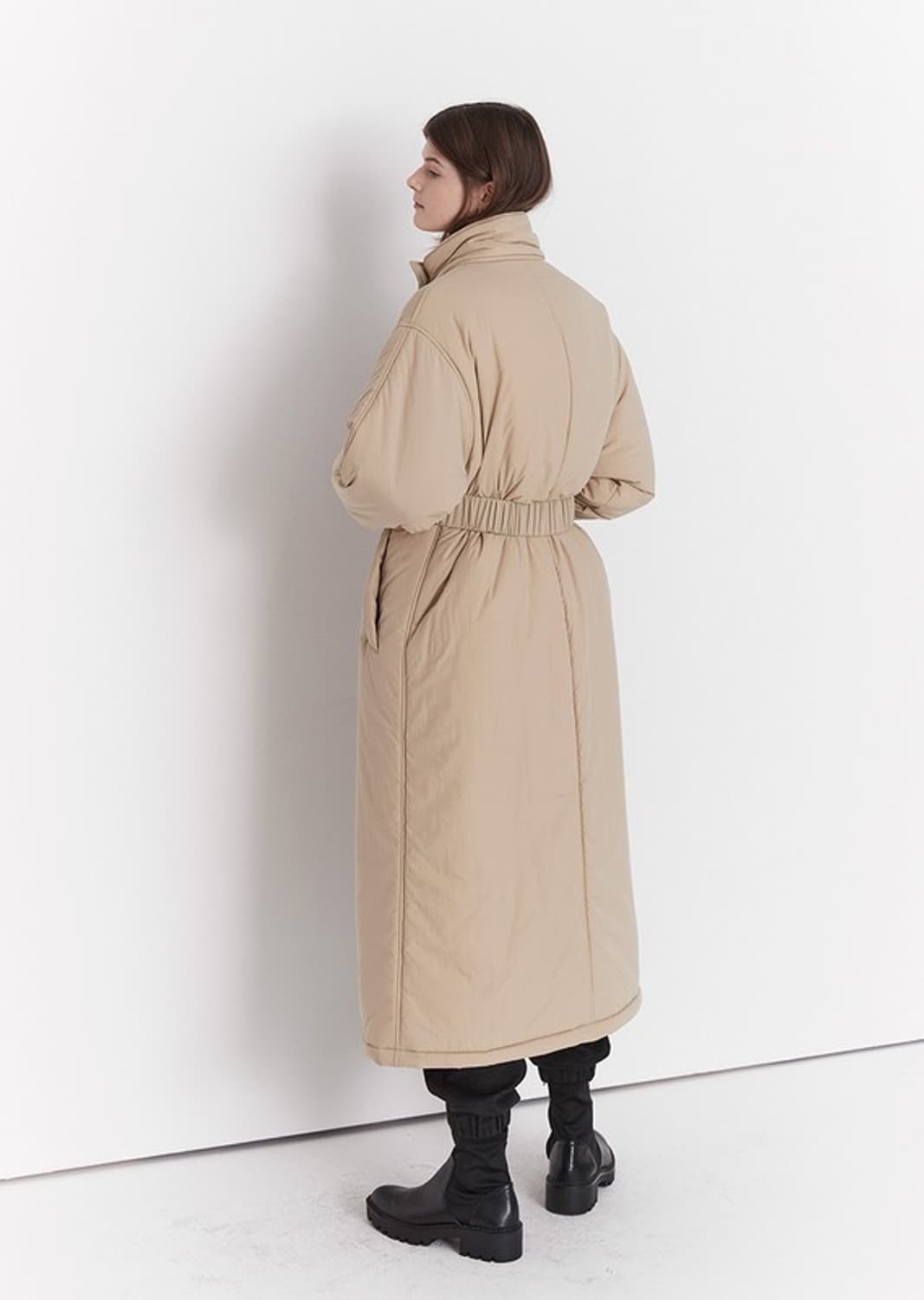 모우트 하이넥 롱패딩코트 상품이미지5