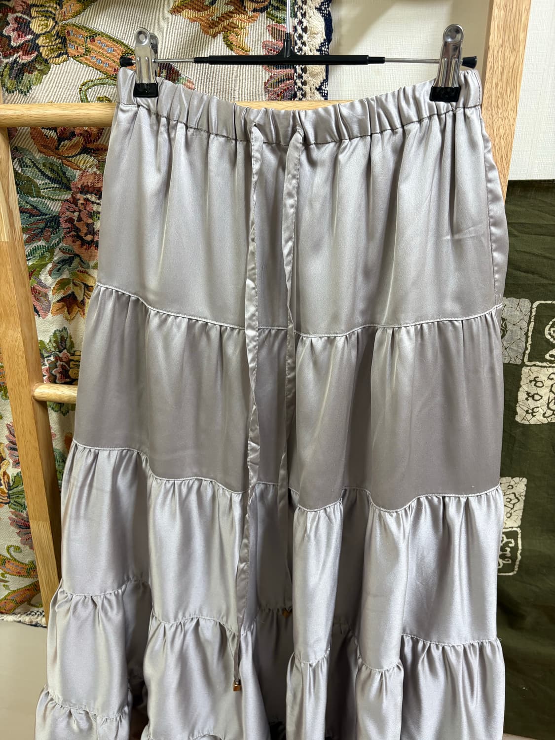 merry jenny 모리 페어리 은빛 롱 스커트 상품이미지2