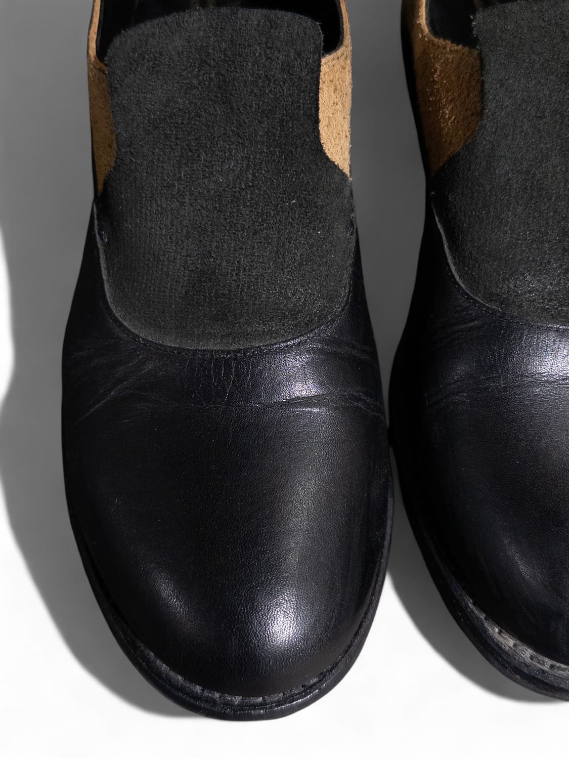 COMME des GARÇONS Leather & Suede SlipOn 상품이미지5