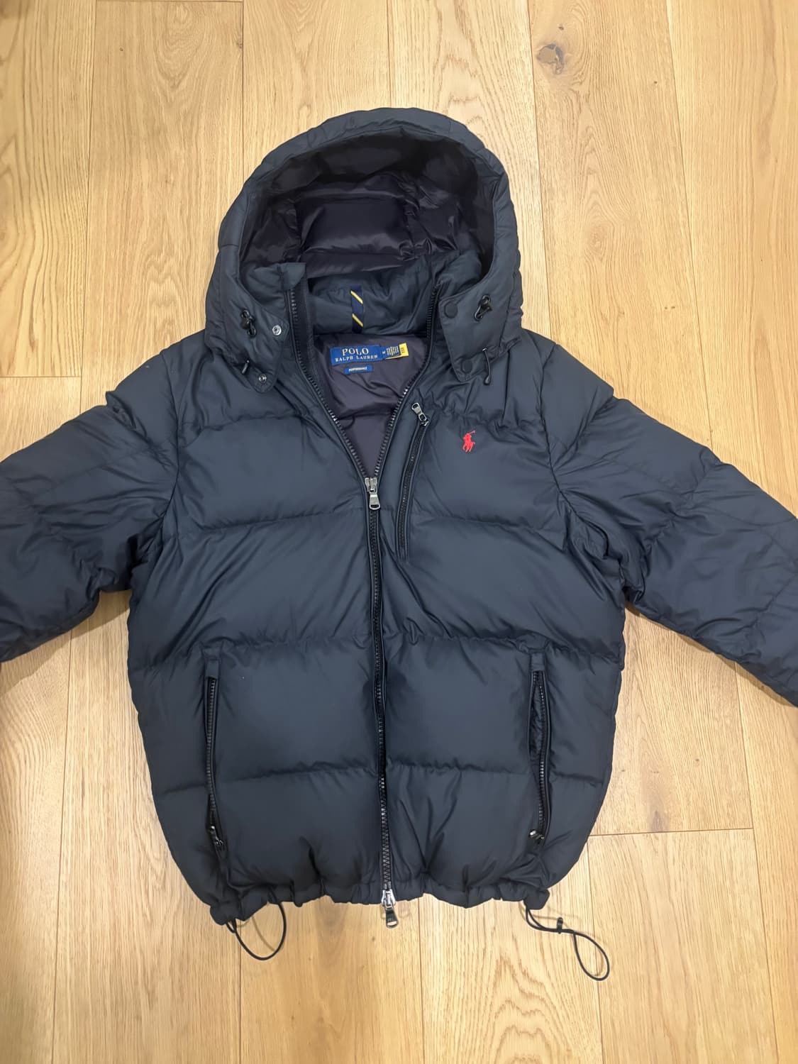 폴로 랄프로렌 고햄 패딩 M 푸퍼 폴로 패딩 새제품 상품이미지1