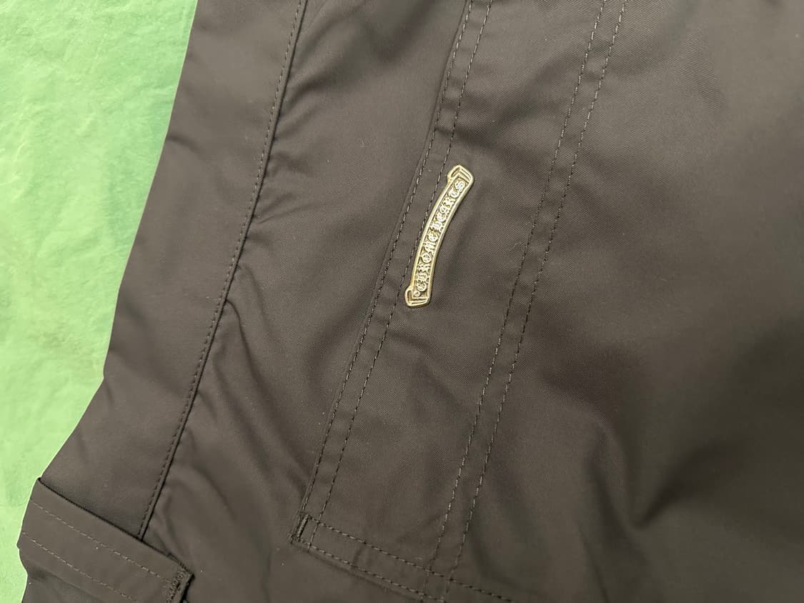 [36] 크롬하츠 나일론 레더 카펜터 워크 팬츠 새제품 상품이미지10