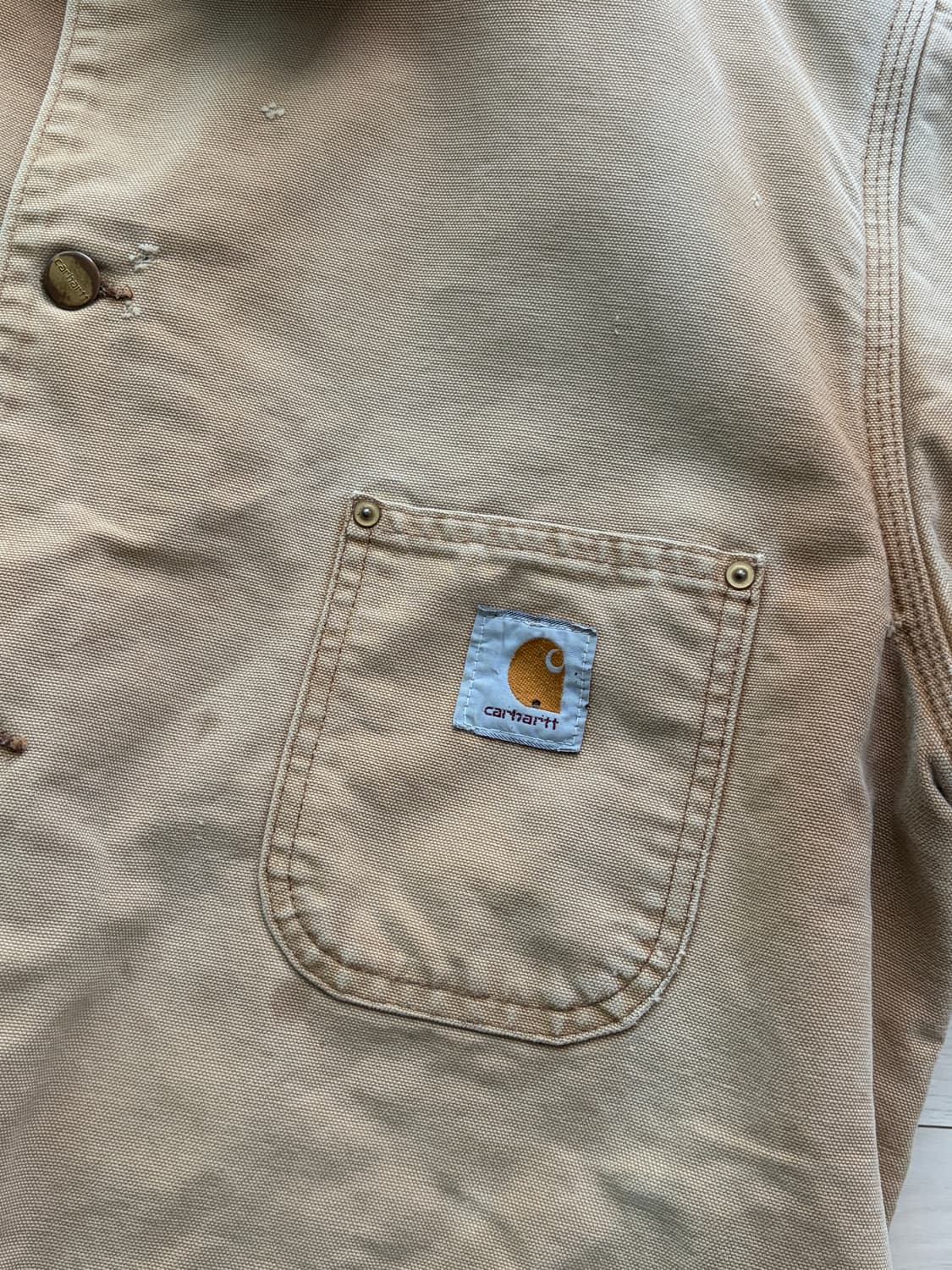 80-90s 칼하트 캔버스 덕 미시간 초어 자켓 USA (103) 상품이미지4