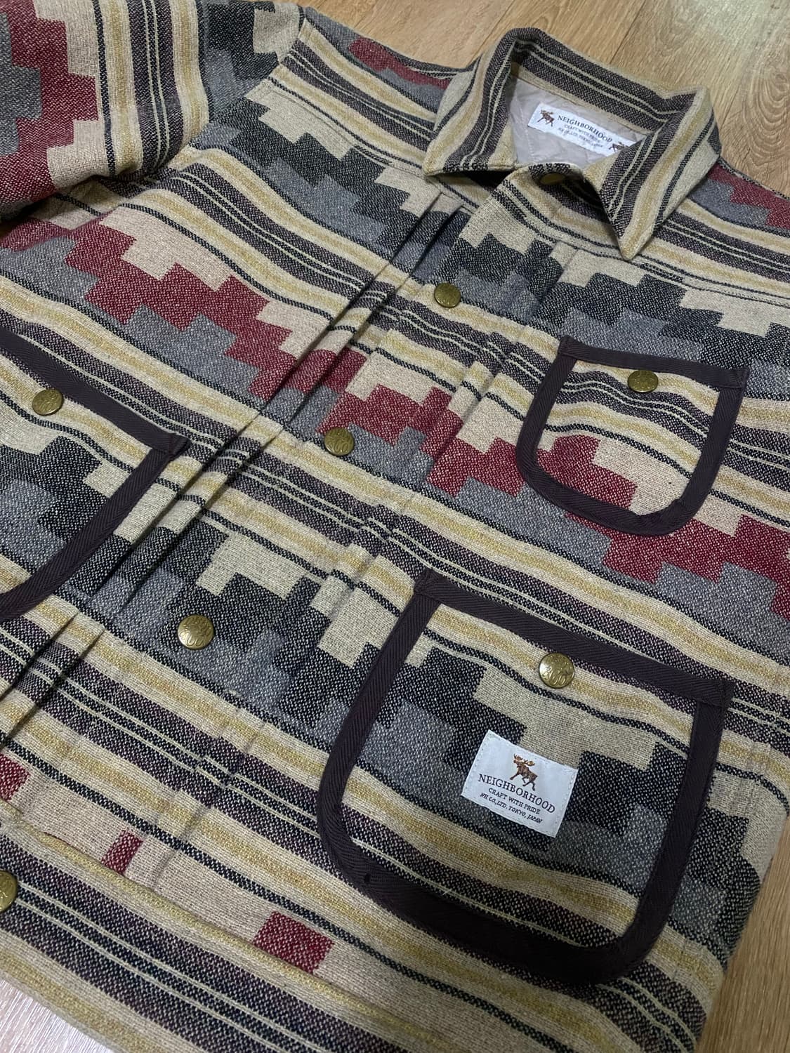 네이버후드 티피 스톡맨 자켓 상품이미지1