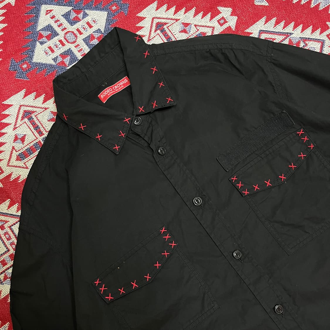 RODEO CROWNS . 맥시칸 웨스턴 셔츠 상품이미지3
