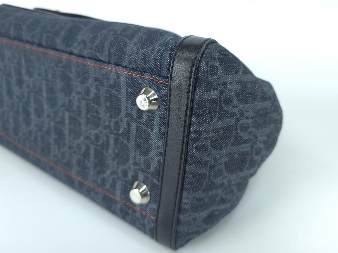 크리스챤디올 데님 플라이트 토트백 블루
 상품이미지7