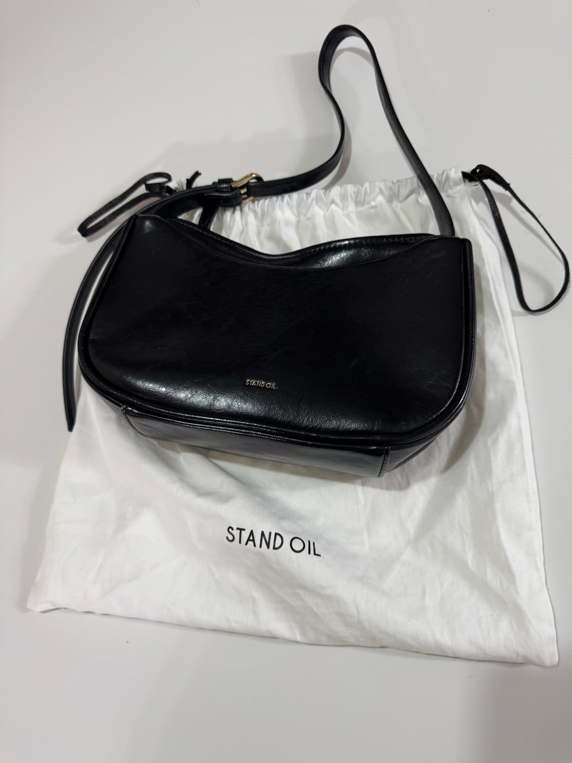 스탠드오일 보우백 미니 블랙 상품이미지1